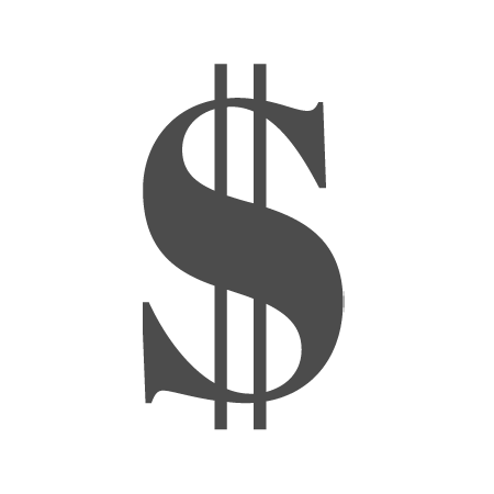 A dollar sign
